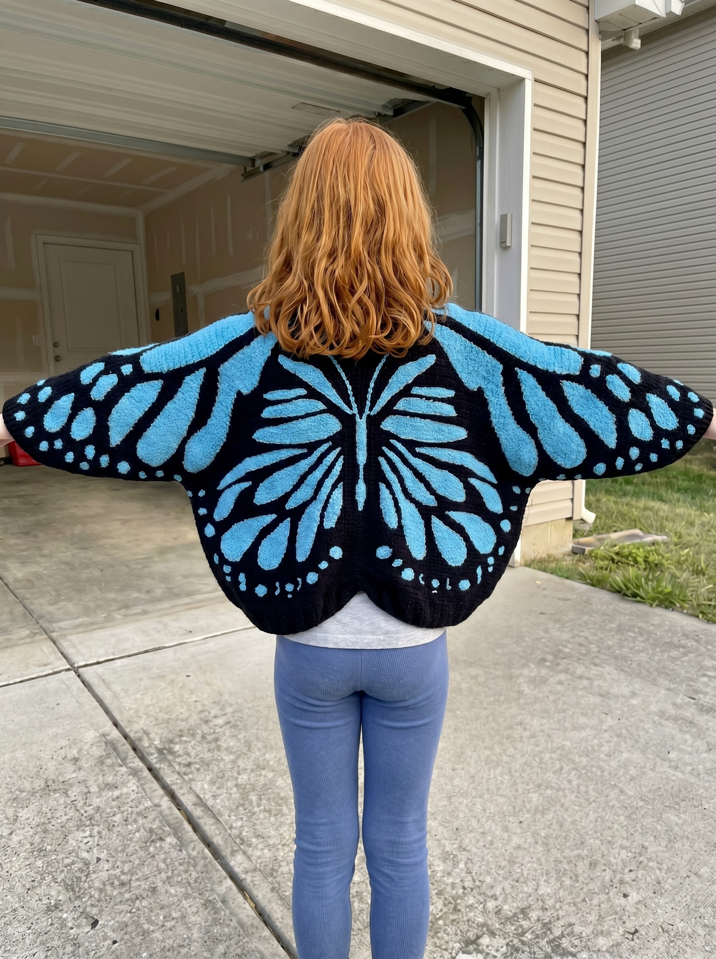 Liah's Threads - Handmade Butterfly Cardigan