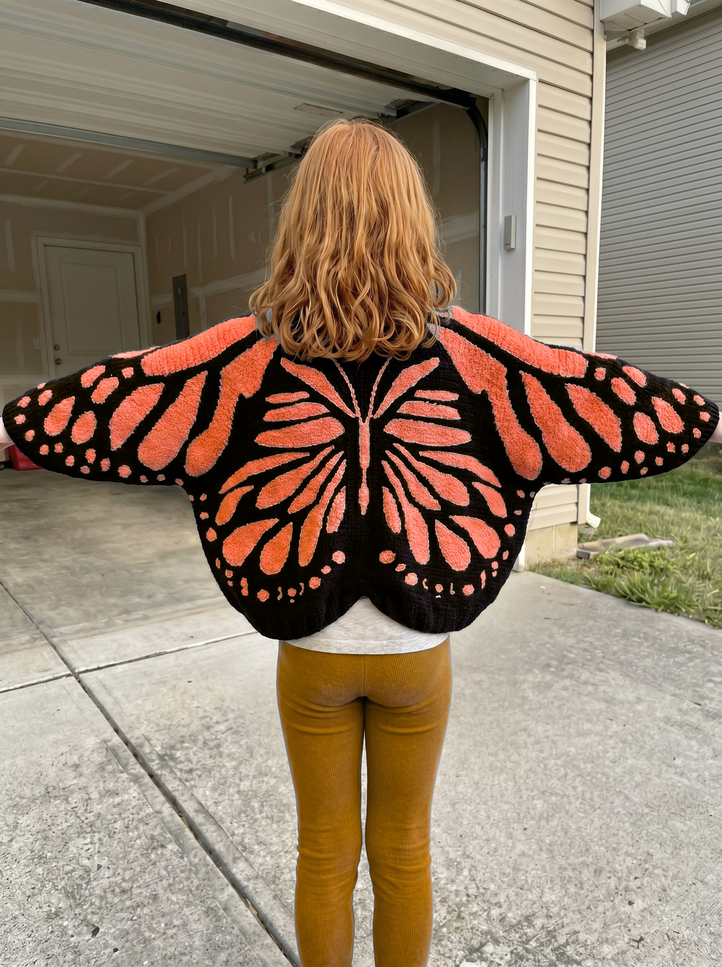 Liah's Threads - Handmade Butterfly Cardigan