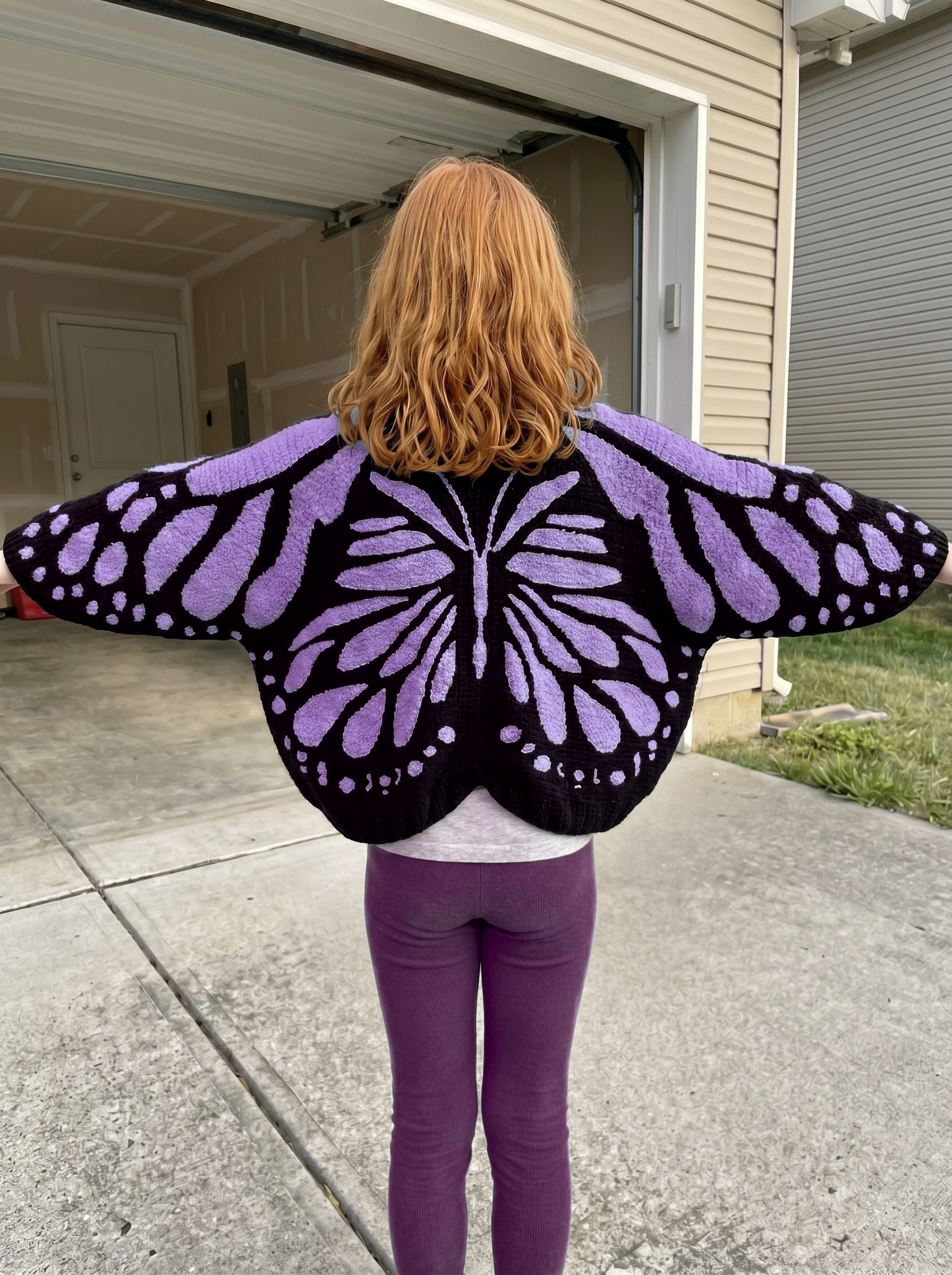 Liah's Threads - Handmade Butterfly Cardigan